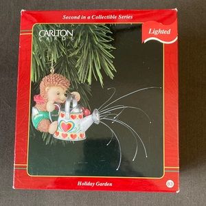 Holiday Garden Ornament - Carlton Cards Heirloom Collection